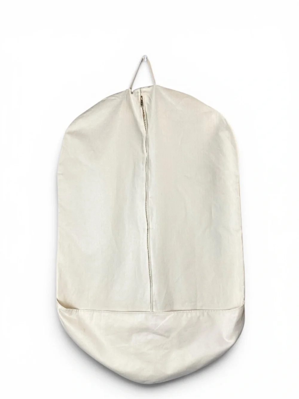 Loro Piana Authentic Cotton Garment Bag Ivory Travel Suit Coat Cover Italy